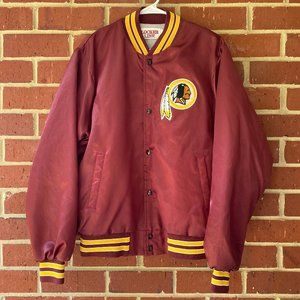 Vintage Redskins Bomber Jacket Size Large